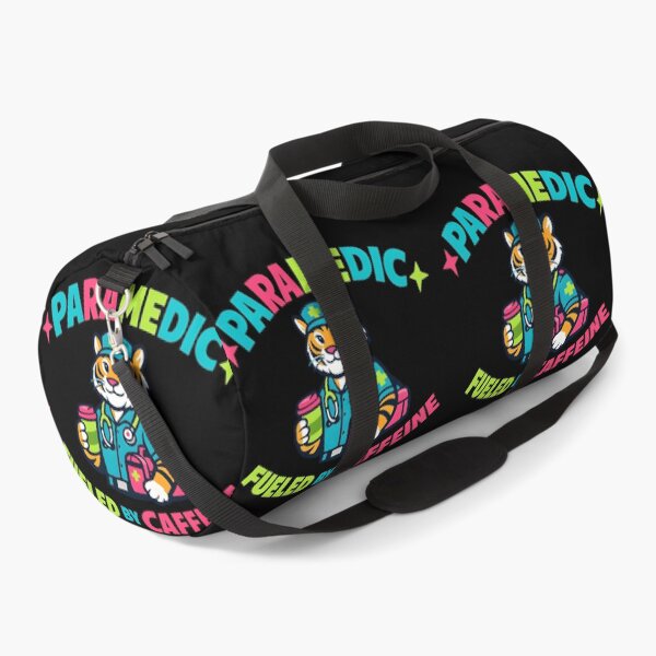 Item preview, Paramedic Fueled by Caffeine – Cute Tiger EMT Medic Design designed and sold by ClinicalHubs.