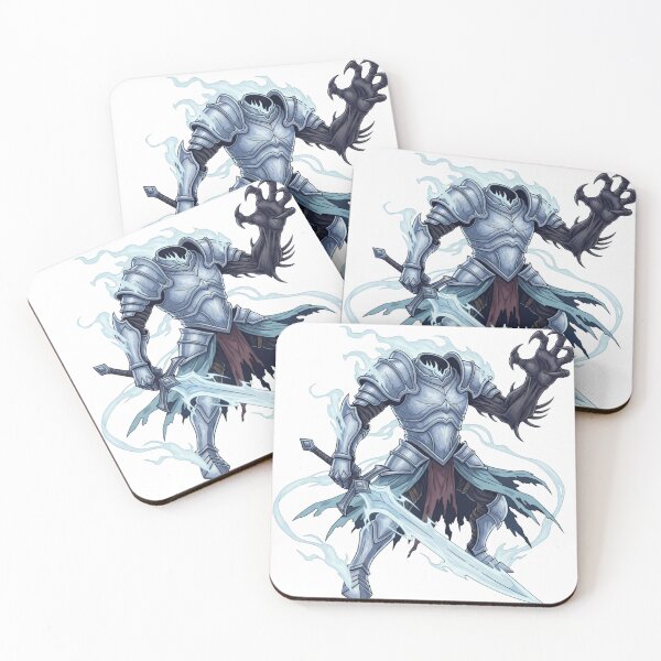 Item preview, Headless Ice Knight - Dark Fantasy Undead Warrior with Frost Blade designed and sold by Dzblack.