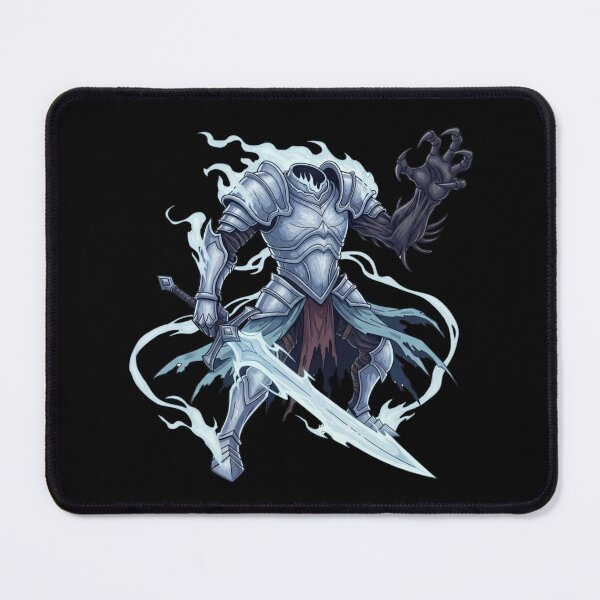 Item preview, Headless Ice Knight - Dark Fantasy Undead Warrior with Frost Blade designed and sold by Dzblack.