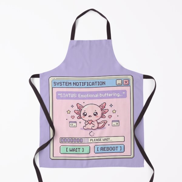 Item preview, Kawaii Axolotl Emotional Buffering Pop Up designed and sold by Visual Dept..