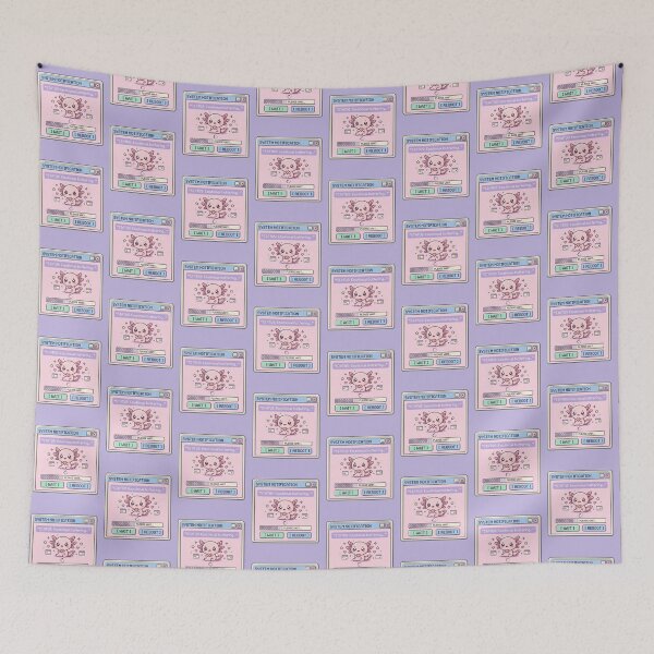 Item preview, Kawaii Axolotl Emotional Buffering Pop Up designed and sold by Visual Dept..
