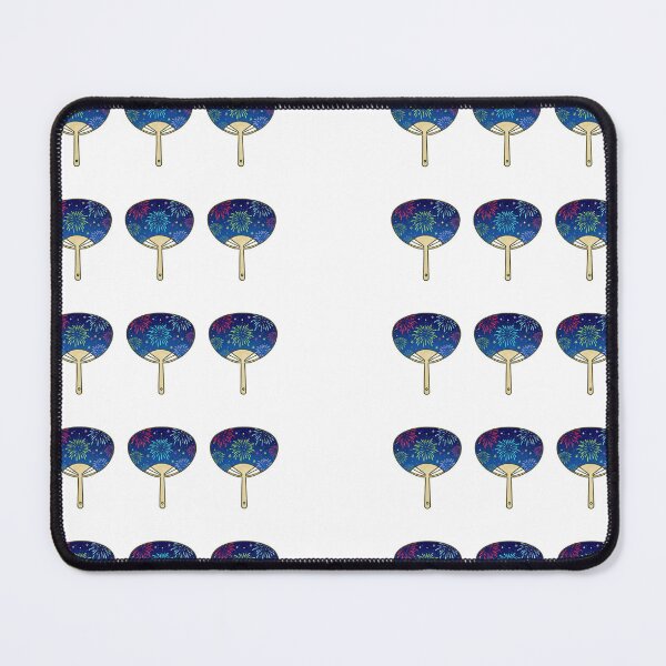 Item preview, Japanese Logo - Three Hand Fans / Uchiwa (fireworks version) designed and sold by Studio-MiMi.