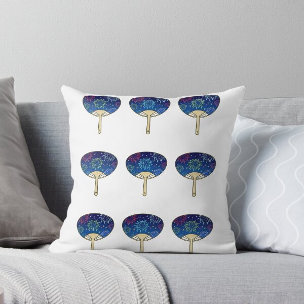 Item preview, Japanese Logo - Three Hand Fans / Uchiwa (fireworks version) designed and sold by Studio-MiMi.