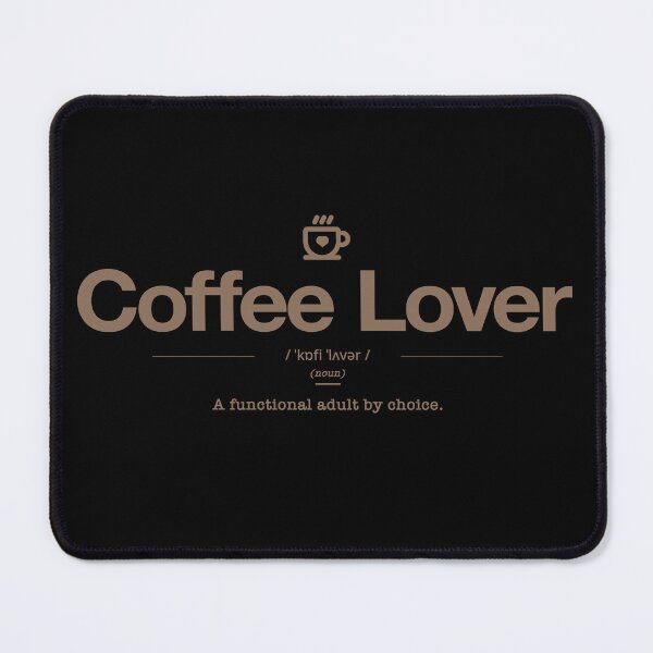 Item preview, Coffee Lover Dictionary Noun Shirt – Funny Caffeine Addict designed and sold by PixelGrafiks.