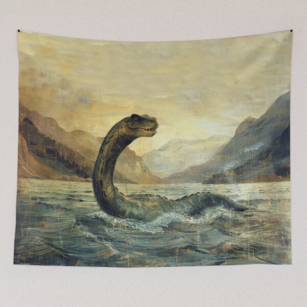 Item preview, The Loch Ness Monster in the Scottish Highlands designed and sold by Mauswohn.