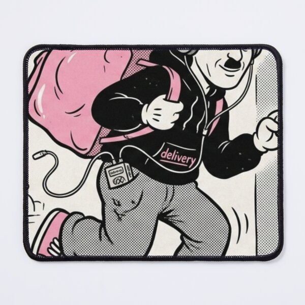 Item preview, “WAIT… IN THE ’40s EVERYTHING TAKES ONE EXTRA FRAME — The Silent‑Era Skater Who Just Broke the Timeline” designed and sold by Print Fiction.