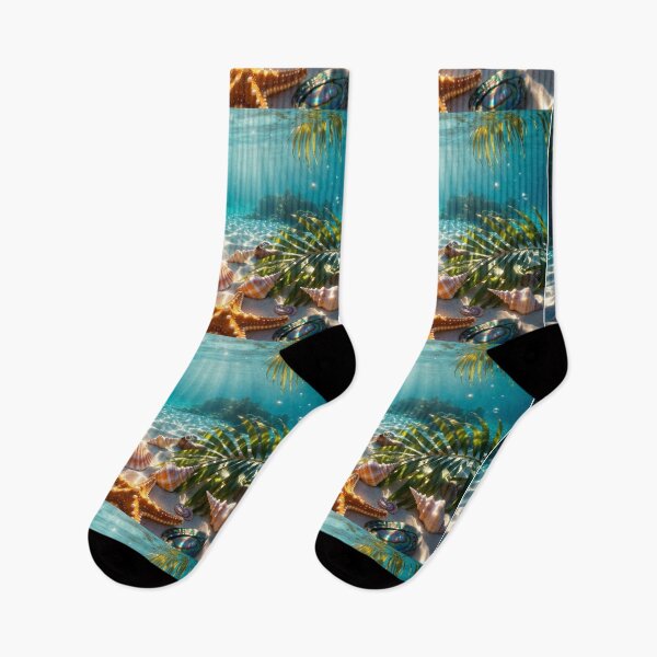 Item preview, Golden Hour Underwater Paradise designed and sold by PixelVibe782.
