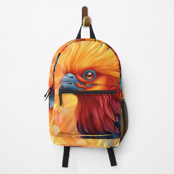 Item preview, Radiant Firebird – Vibrant Phoenix Portrait designed and sold by Angellacelin.