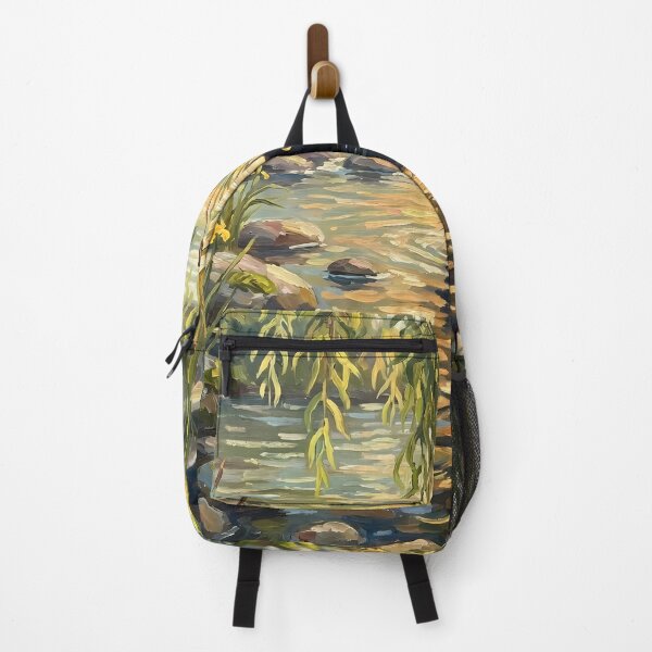 Item preview, Black Cat Swimming in River Painting designed and sold by Bappy888.