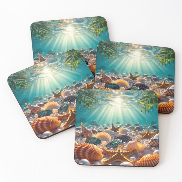 Item preview, Golden Underwater Treasure Glow designed and sold by PixelVibe782.