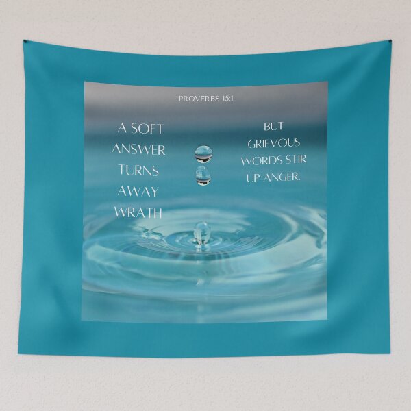 Item preview, Proverbs 15:1 designed and sold by Undonemadenew.