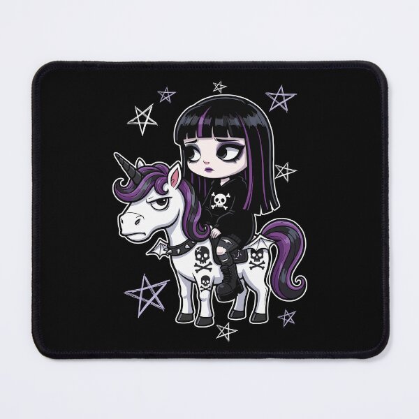 Item preview, emo unicorn designed and sold by lotsagoth.