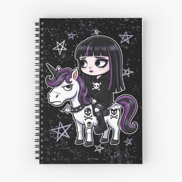 Aperçu de l'œuvre emo licorne créée et vendue par lotsagoth.