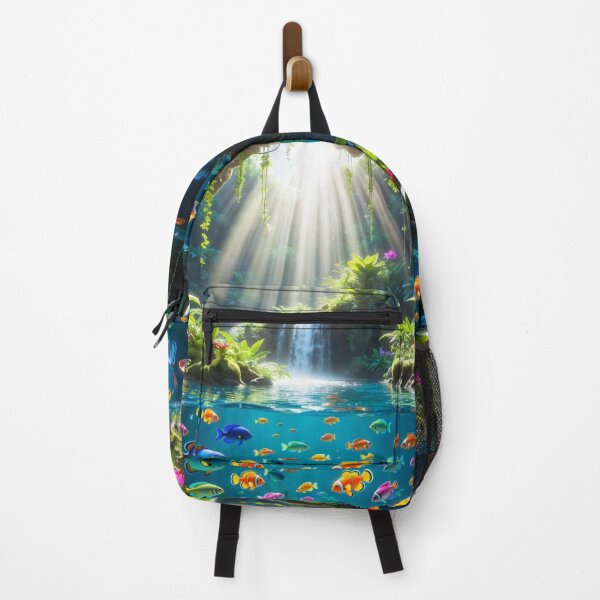 Item preview, Enchanted Jungle Lagoon Glow designed and sold by PixelVibe782.