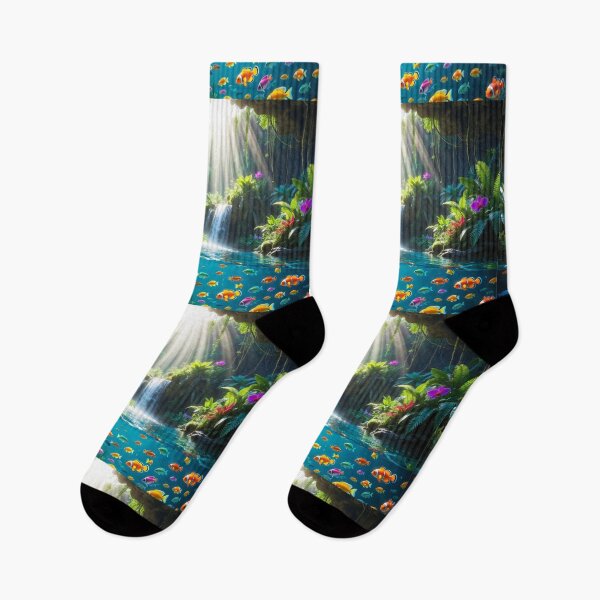 Item preview, Enchanted Jungle Lagoon Glow designed and sold by PixelVibe782.