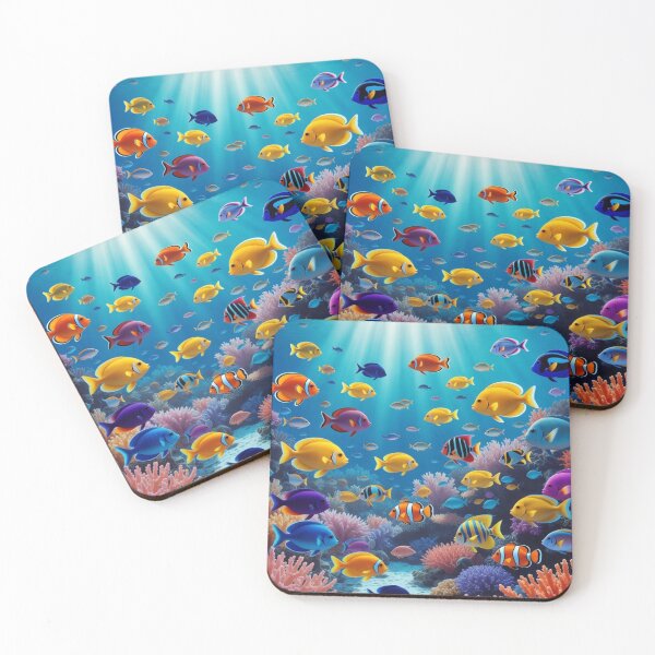 Item preview, Radiant Coral Reef Fantasy designed and sold by PixelVibe782.