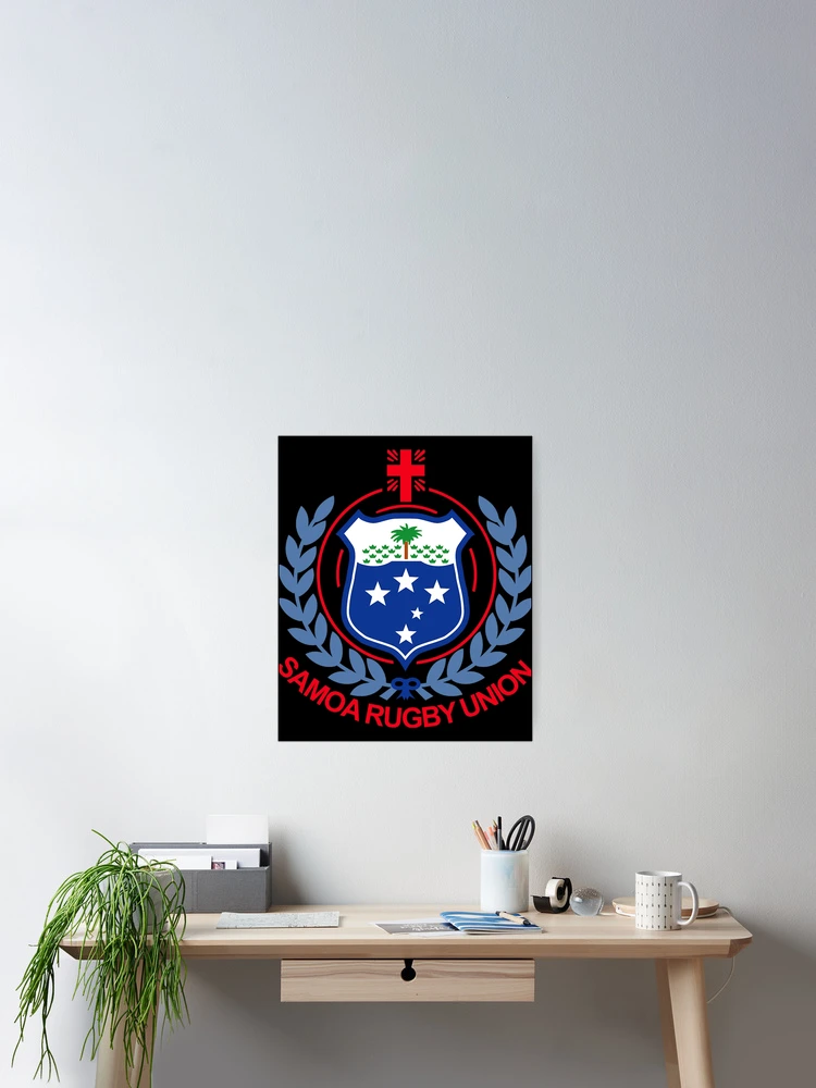 Thumbnail 2 of 3, Poster, Samoa Rugby Union designed and sold by PowerShadow.