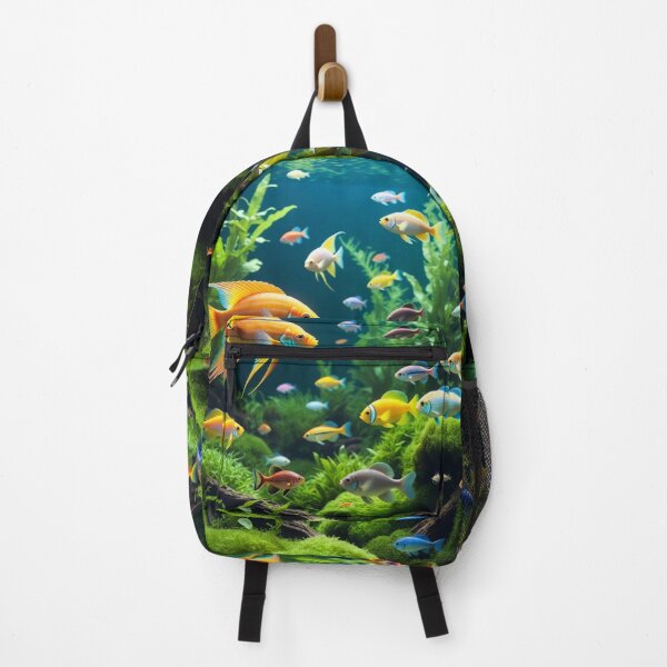 Item preview, Lush Tropical Aquarium Paradise designed and sold by PixelVibe782.