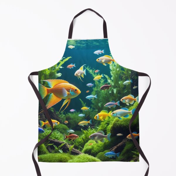 Item preview, Lush Tropical Aquarium Paradise designed and sold by PixelVibe782.