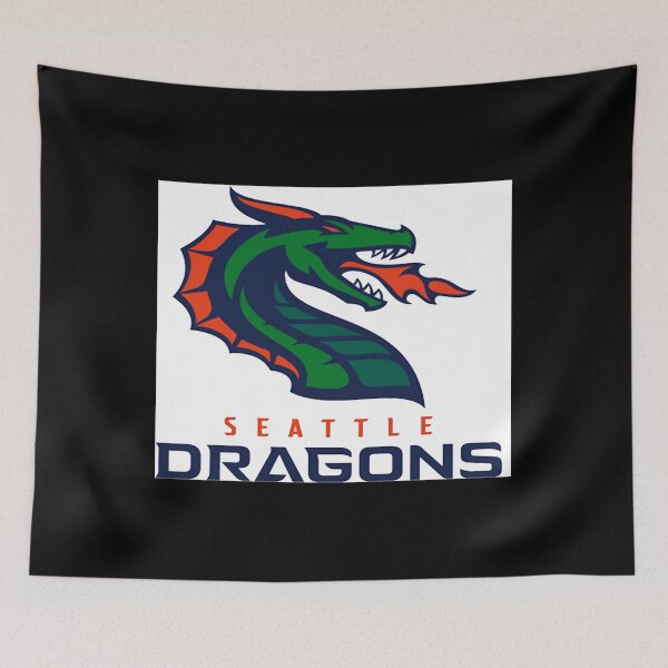 Item preview,  Seattle Dragons Logo Xfl Team designed and sold by GeethsArts.