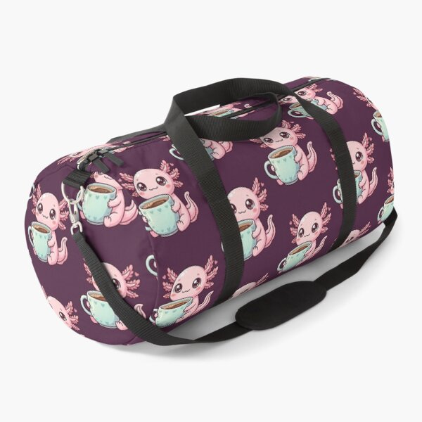 Item preview, Kawaii Axolotl Coffee Cozy Hearts designed and sold by Visual Dept..