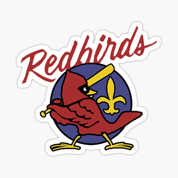 Louisville Redbirds Vintage Minor League Baseball Sticker