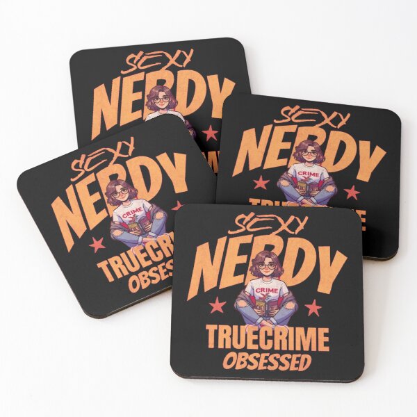 Item preview, Retro True Crime Junkie - Nerdy Bookworm Girl Graphic designed and sold by GenZFashion000.