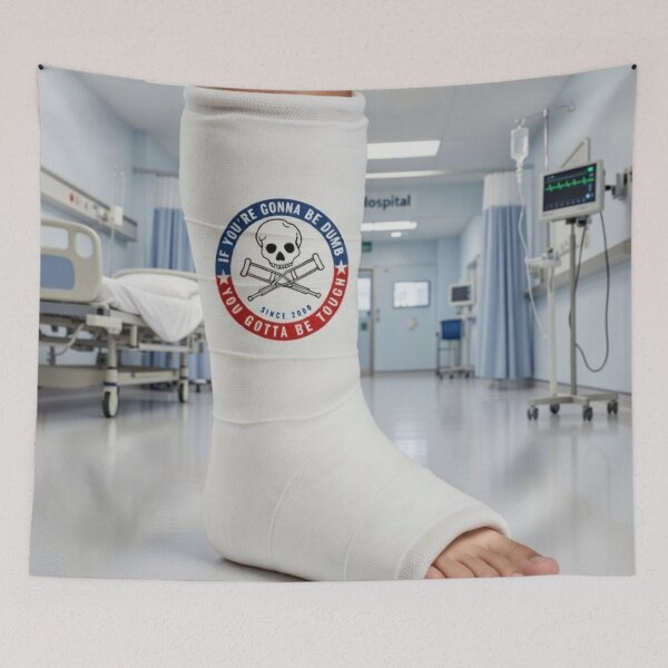 Item preview, Jackass logo on cast designed and sold by Zombie-Shirts.