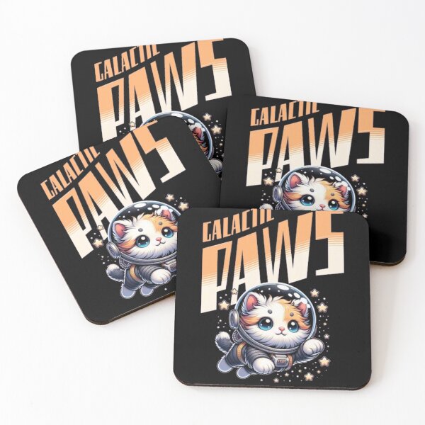Item preview, Galactic Paws Astronaut Cat - Retro Space Kitten To The Moon And Back designed and sold by GenZFashion000.