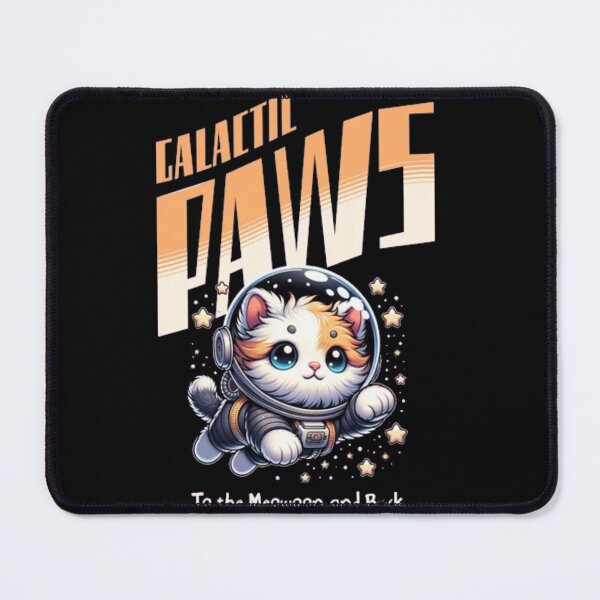 Item preview, Galactic Paws Astronaut Cat - Retro Space Kitten To The Moon And Back designed and sold by GenZFashion000.
