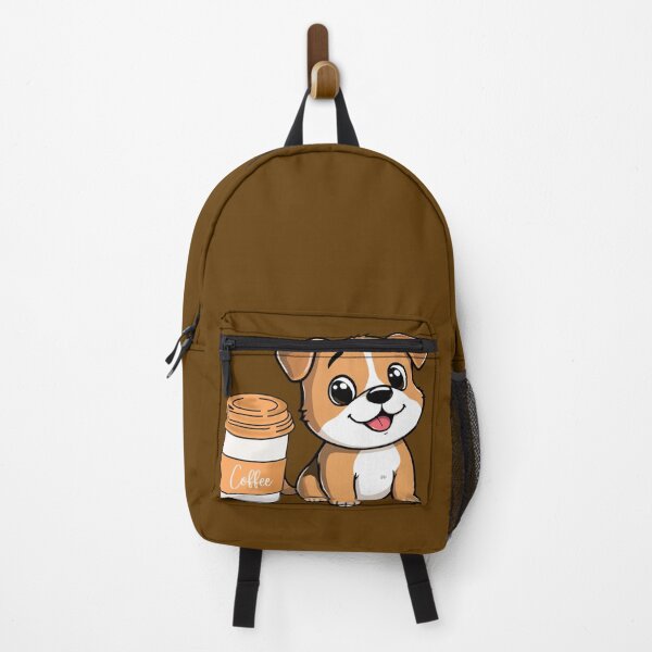Item preview, Coffee Time with my Best Friend - Dog and Coffee Illustration designed and sold by VibeArtShop.