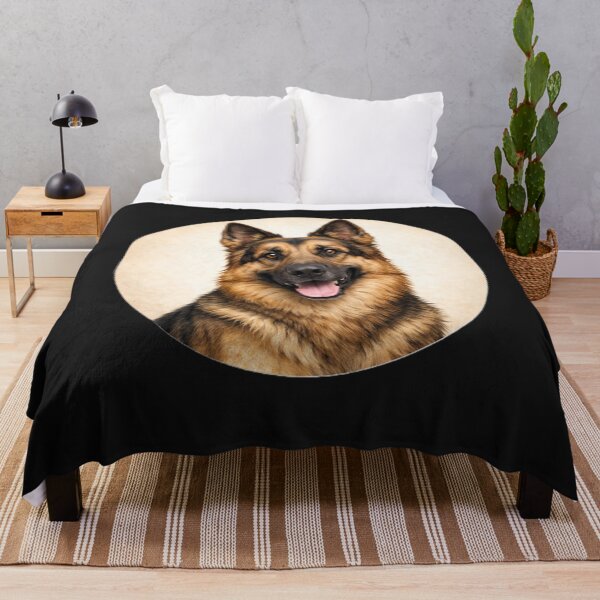 Item preview, German Shepherd – Noble Guardian Portrait designed and sold by TheJoyfulPen.