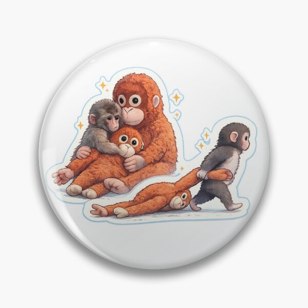 Item preview, Punch Monkey Sticker designed and sold by Bigeasy22441.
