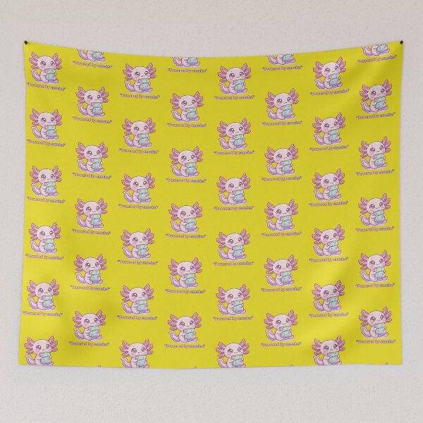Item preview, Kawaii Axolotl Powered By Snacks designed and sold by Visual Dept..