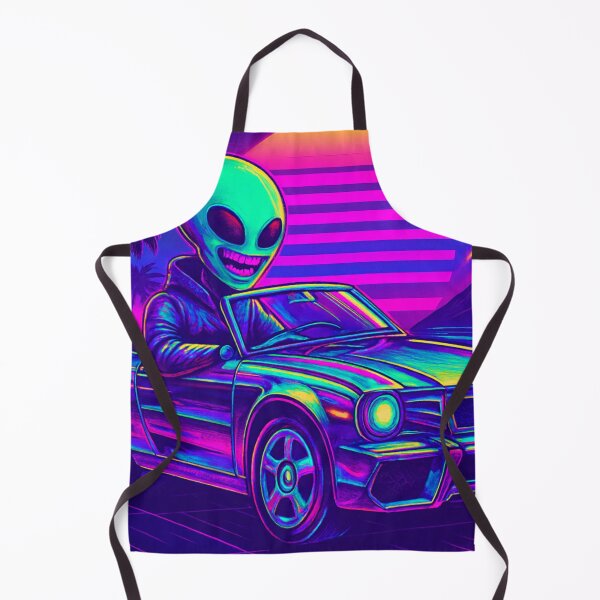 Item preview, Synthwave Sunset Cruise – Alien Joyride designed and sold by LuxuryApparels.