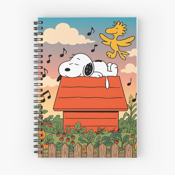Item preview, Snoopy and Woodstock in the Garden designed and sold by Bensoncreatives.