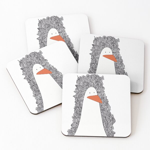 Item preview, The Dapper Doodle Goose - Hand-Drawn Minimalist Bird designed and sold by AlyonaCo.