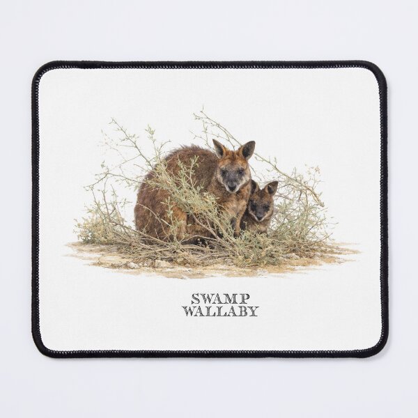 Item preview, Swamp Wallaby designed and sold by Outback Geo Adventures.