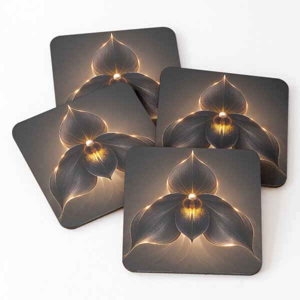 Item preview, Glowing Black Dracula Orchid designed and sold by scicilysimonee.