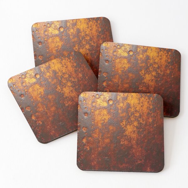 Item preview, Abstract Background of Oxidized Iron with Peeling Paint designed and sold by The Rust Lab.