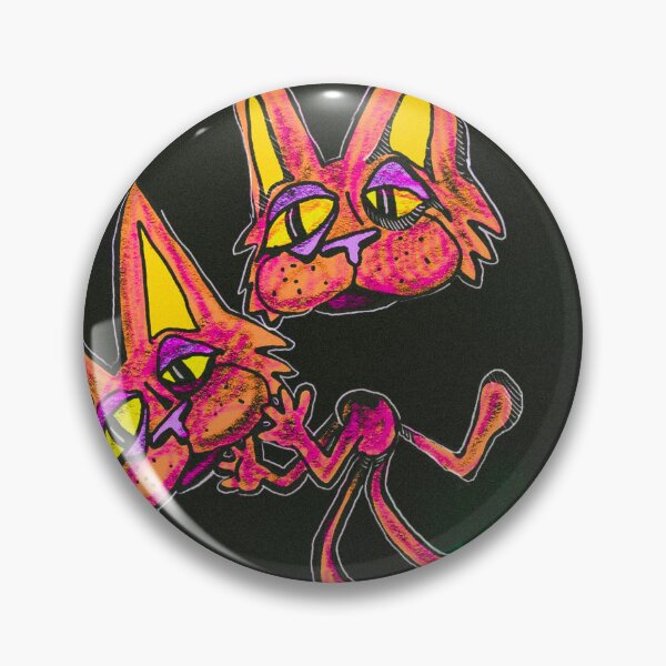 Item preview, COOL TWO HEADED CAT ..... :૮ ˶ᵔ ᵕ ᵔ˶ ა designed and sold by Papa-Becks-Art.