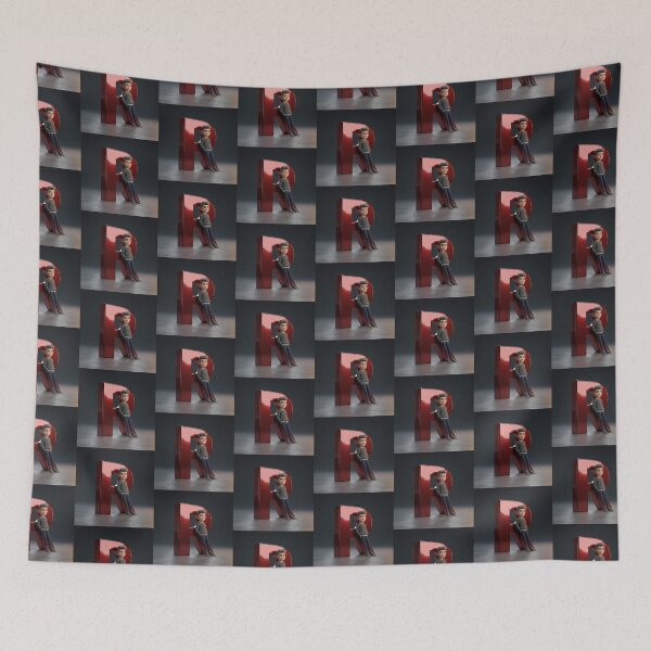 Item preview, Letter R Character Art – Stylish 3D Alphabet Boy designed and sold by TrendTonic1.