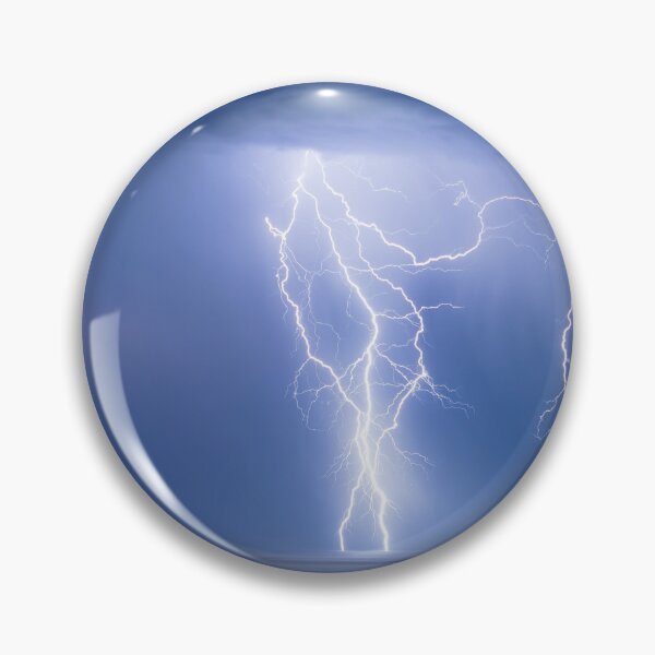 Item preview, Electric Blue Lightning Strike designed and sold by Images-on-Eyre.