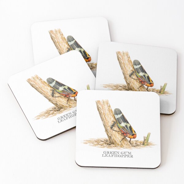 Item preview, Green Gum Leafhopper designed and sold by Outback Geo Adventures.