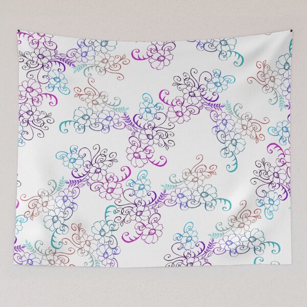 Item preview, Light Flower Design with Blossoms designed and sold by Move-Art.