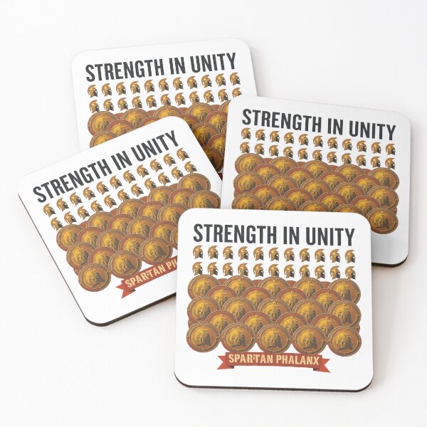 Item preview, Spartan Army Strength In Unity Mid Century Greek Art designed and sold by LoliDesignShop.