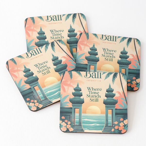 Item preview,  sunrise sea ocean summer Bali tropical surf sunset indonesia travel beach vibes sunny  designed and sold by MapSoul.