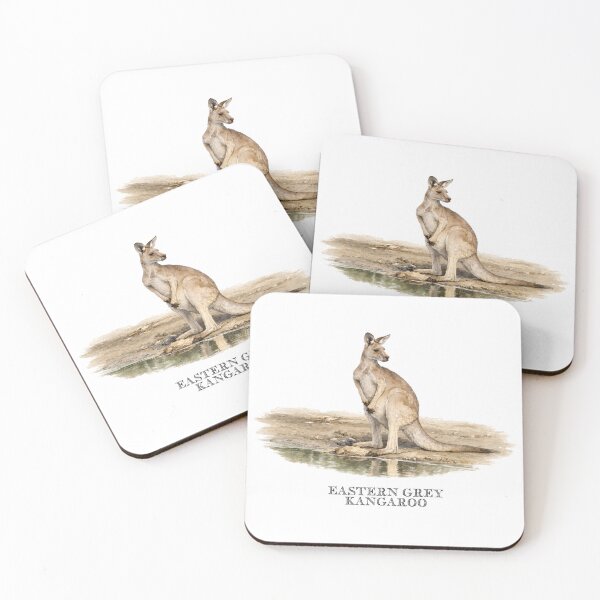 Item preview, Eastern Grey Kangaroo designed and sold by Outback Geo Adventures.