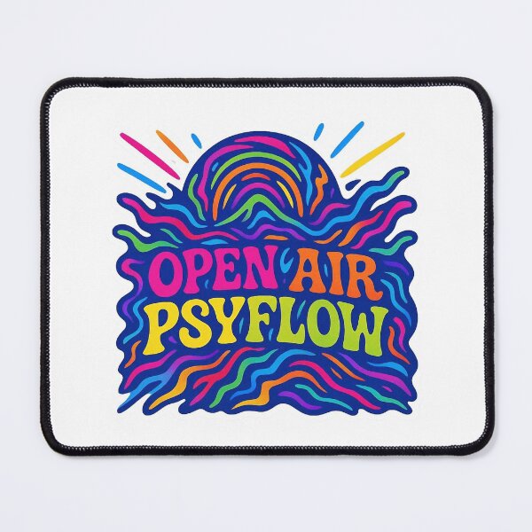 Item preview, Open Air Psyflow Festival Design – Psytrance Outdoor Rave Artwork designed and sold by |TRSSHOP|.