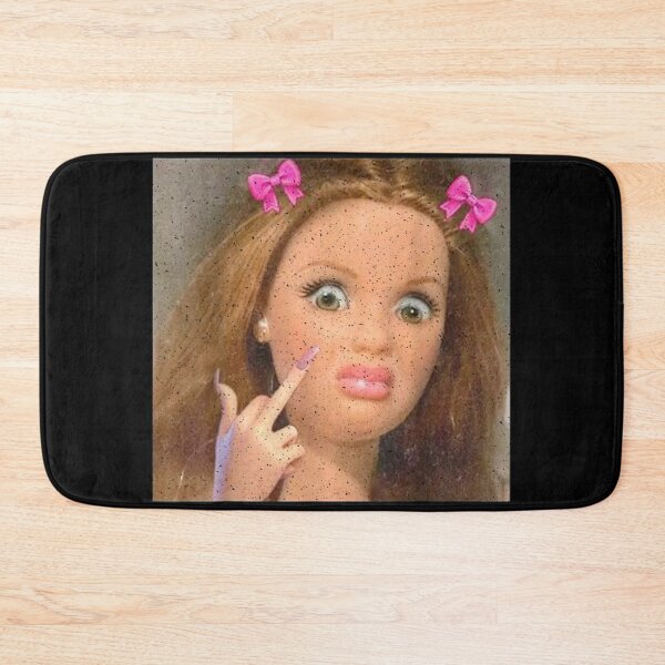 Item preview, Sassy Doll Middle Finger Coquette Bow Pink Aesthetic Funny Girl Power designed and sold by River Silva.